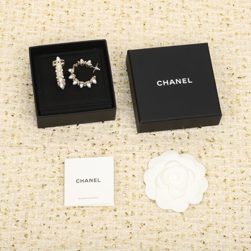 Ch*el earrings